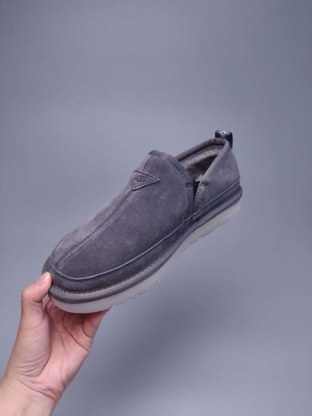 3455 Men's Slip-On Low-Top Shoes – Gray