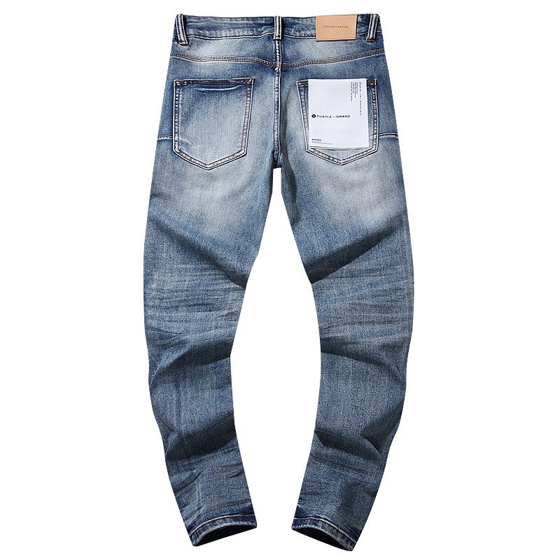 Purple Brand Distressed Blue Jeans