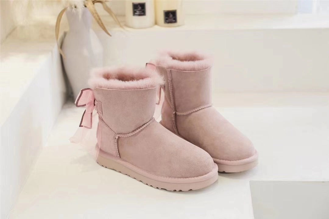 6503 New 3-Way Winter Boots – Dusty Pink