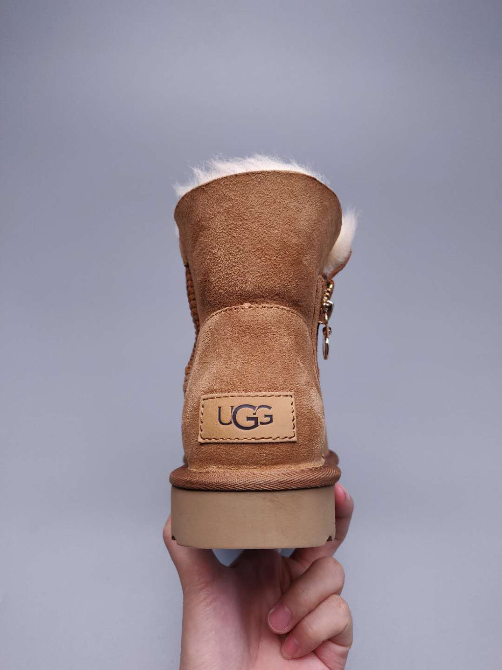2481 Side-Zip Ankle Boots – Chestnut
