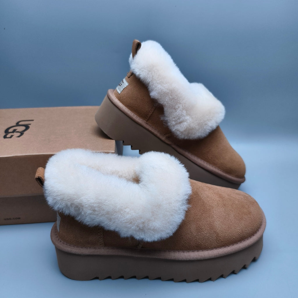 6733 Platform Casual Shoes – Chestnut