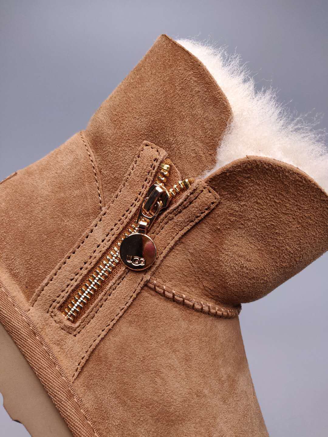 2481 Side-Zip Ankle Boots – Chestnut