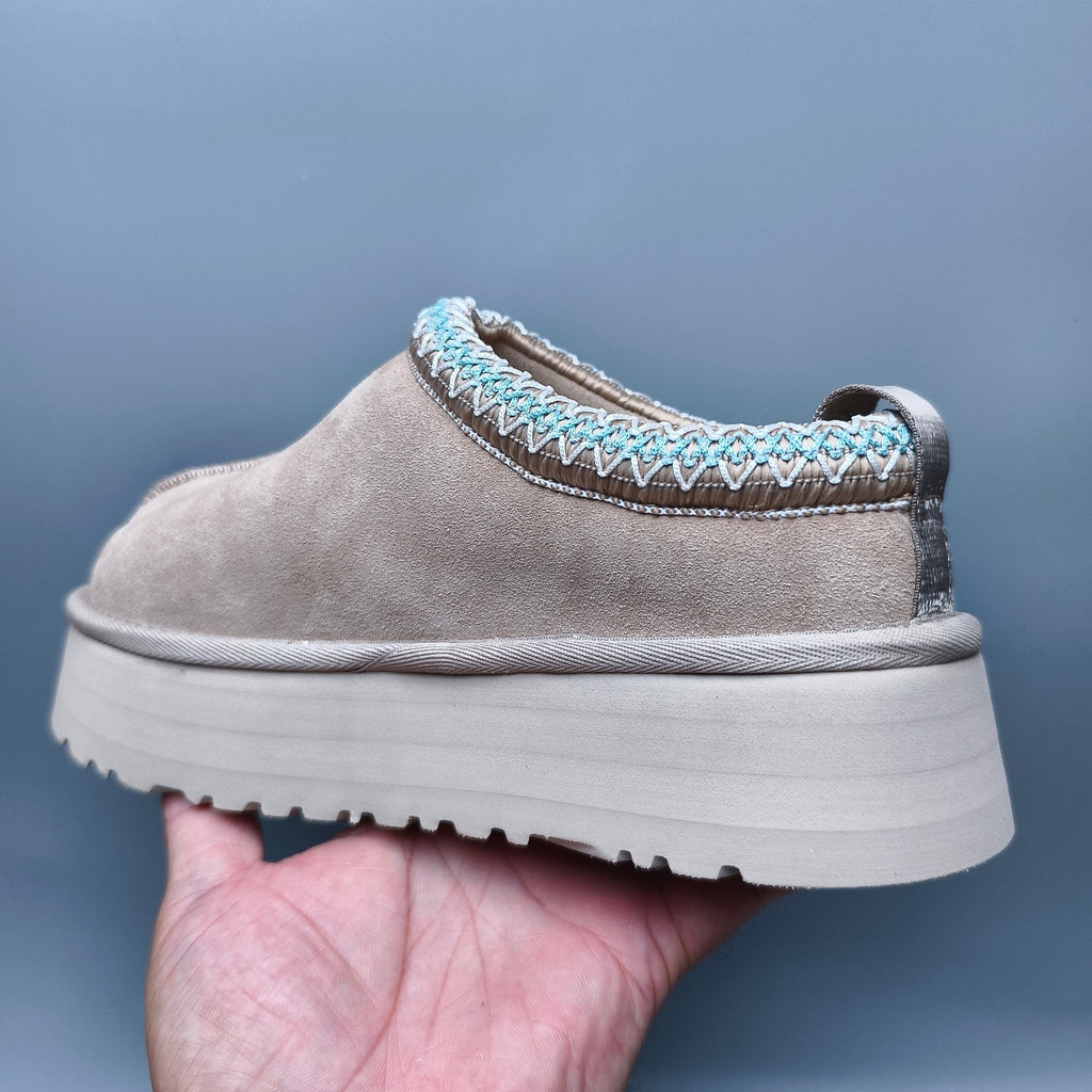 2553 / 2130 Boho-Inspired Platform Casual Shoes – Sand