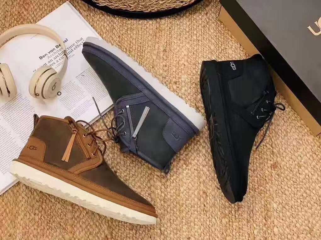 3883 Updated Zip-Up Shoes – Chestnut