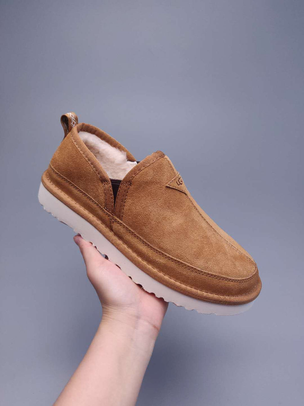 3455 Men's Slip-On Low-Top Shoes – Chestnut