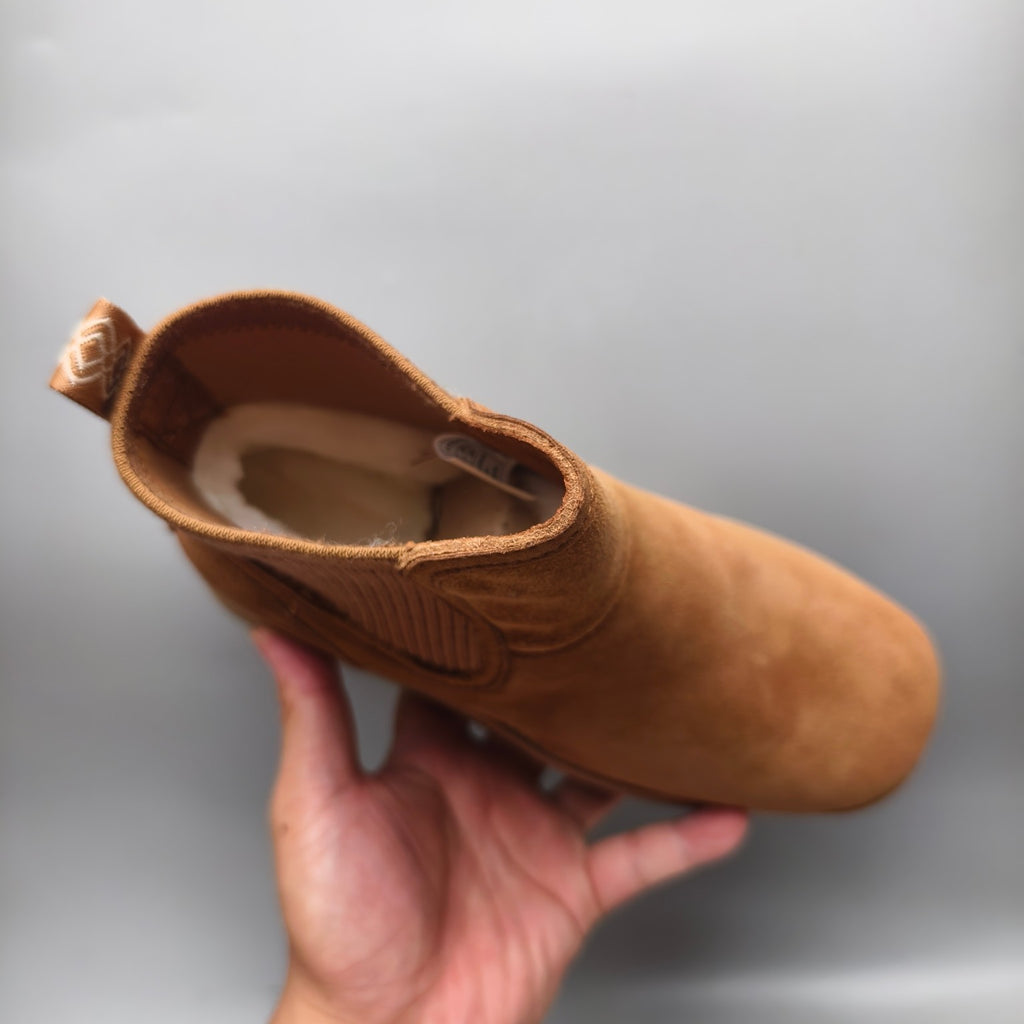 3258 5 cm Platform Casual Fashion Shoes – Chestnut