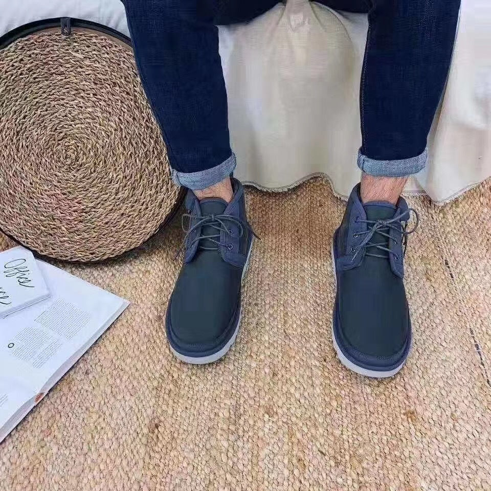 3883 Updated Zip-Up Shoes – Dark Gray