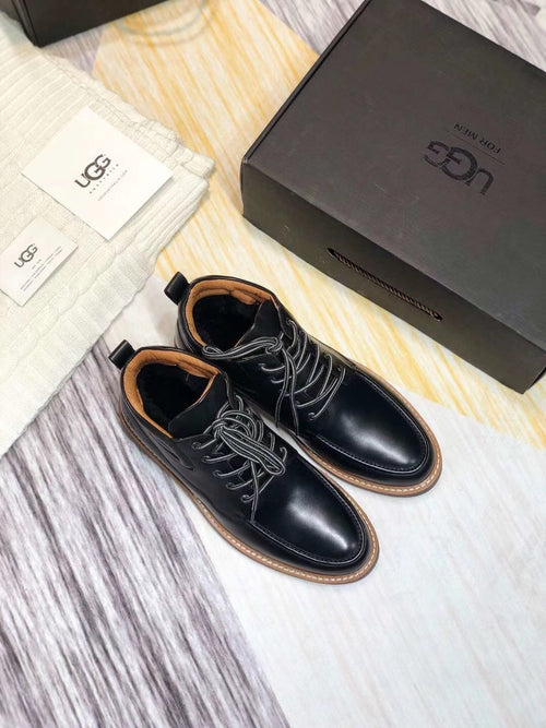 0726-1 Upgraded Series Leather Shoes – Classic Black