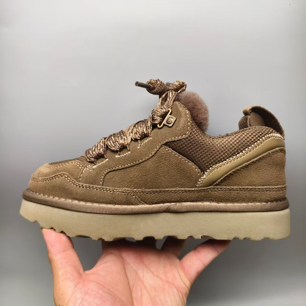 4032 Unisex Mesh Sport-Casual Shoes – Walnut