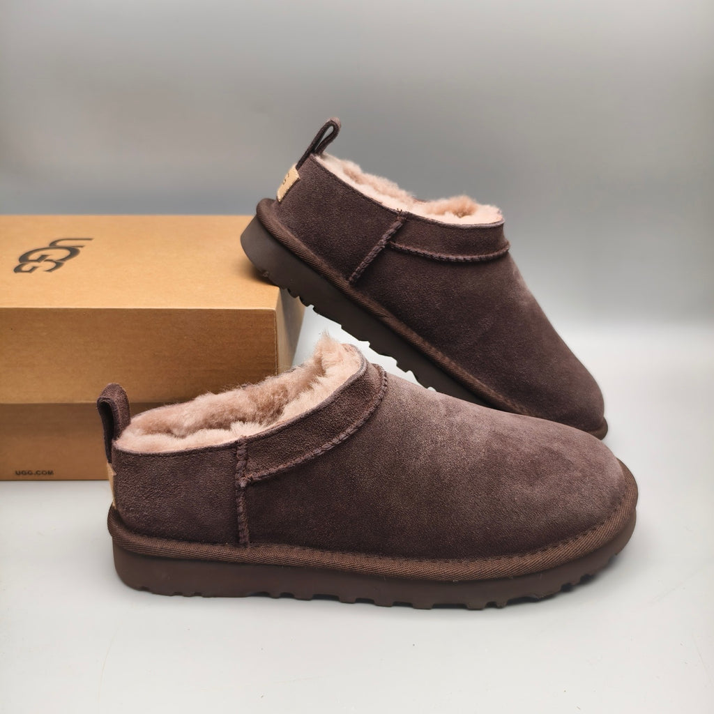 3891 Women's Classic Slip-On Shoes – Chocolate Brown