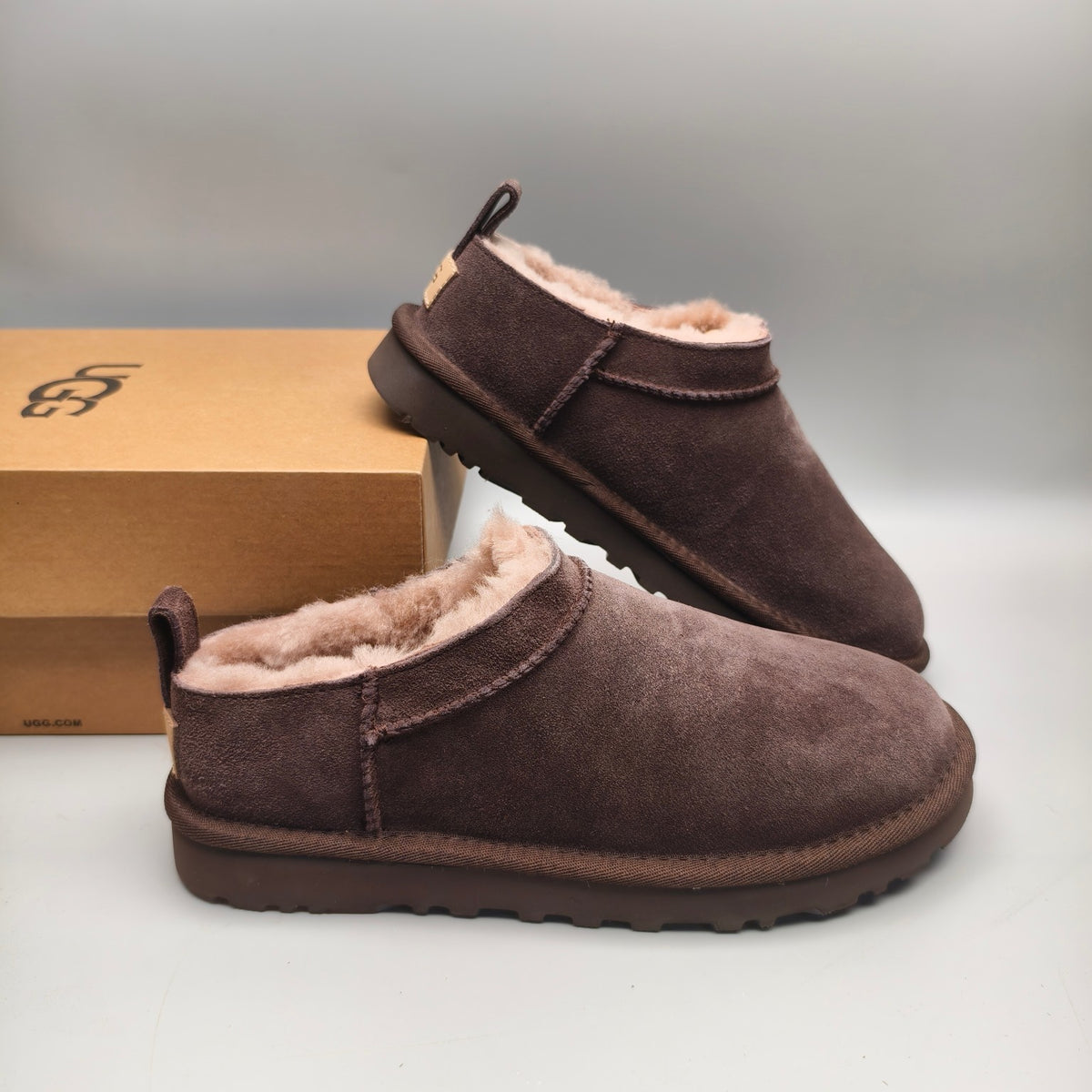 3891 Women's Classic Slip-On Shoes – Chocolate Brown