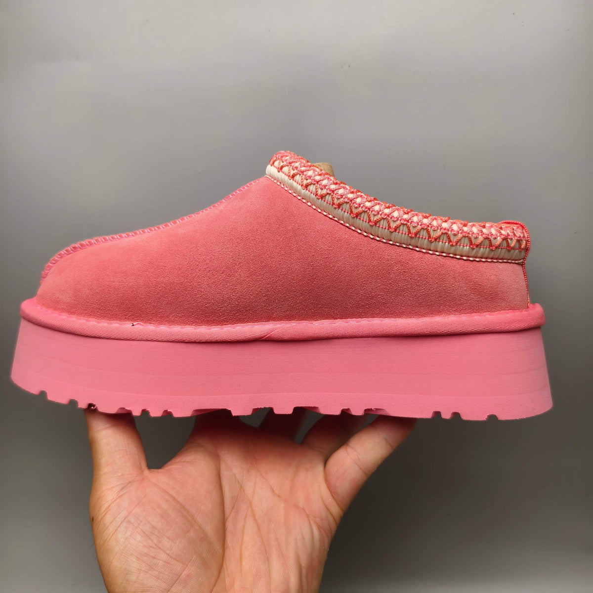 2553 / 2130 Boho-Inspired Platform Casual Shoes – Fuchsia