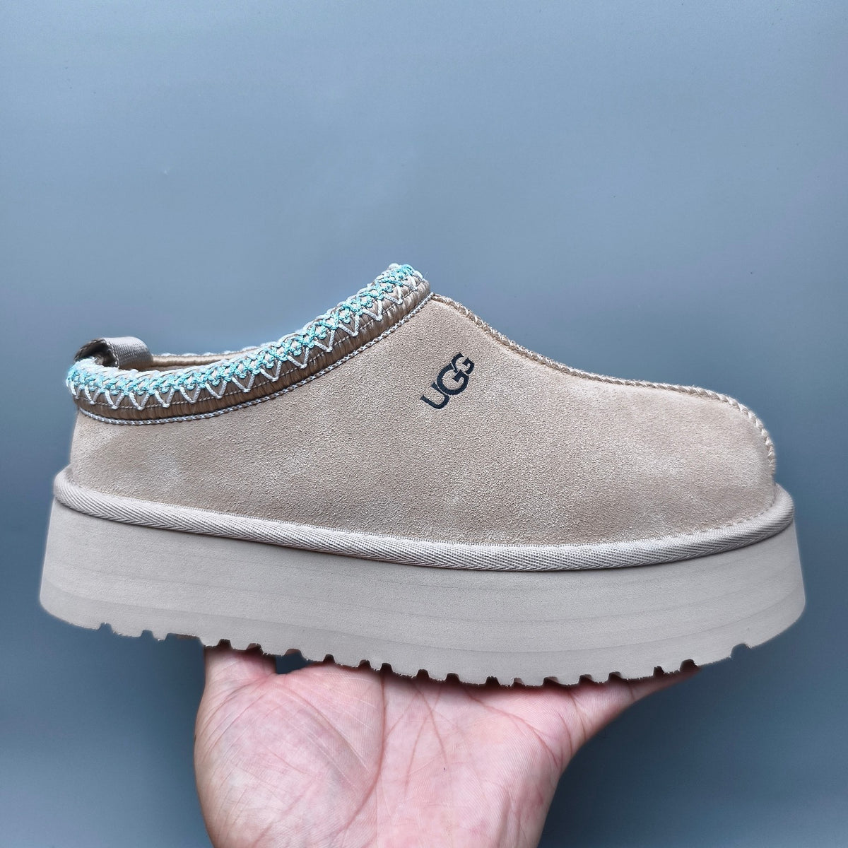 2553 / 2130 Boho-Inspired Platform Casual Shoes – Sand