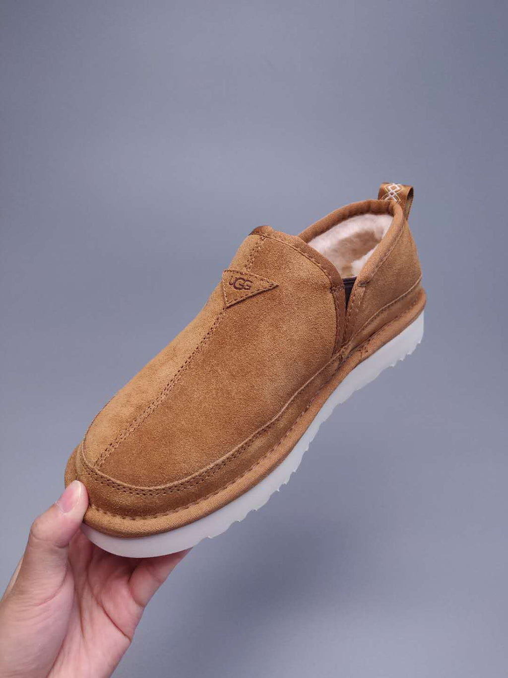 3455 Men's Slip-On Low-Top Shoes – Chestnut