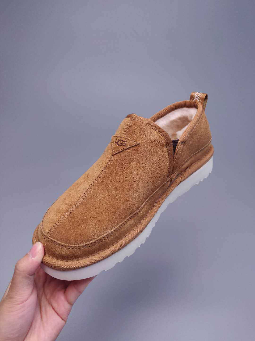 3455 Men's Slip-On Low-Top Shoes – Chestnut