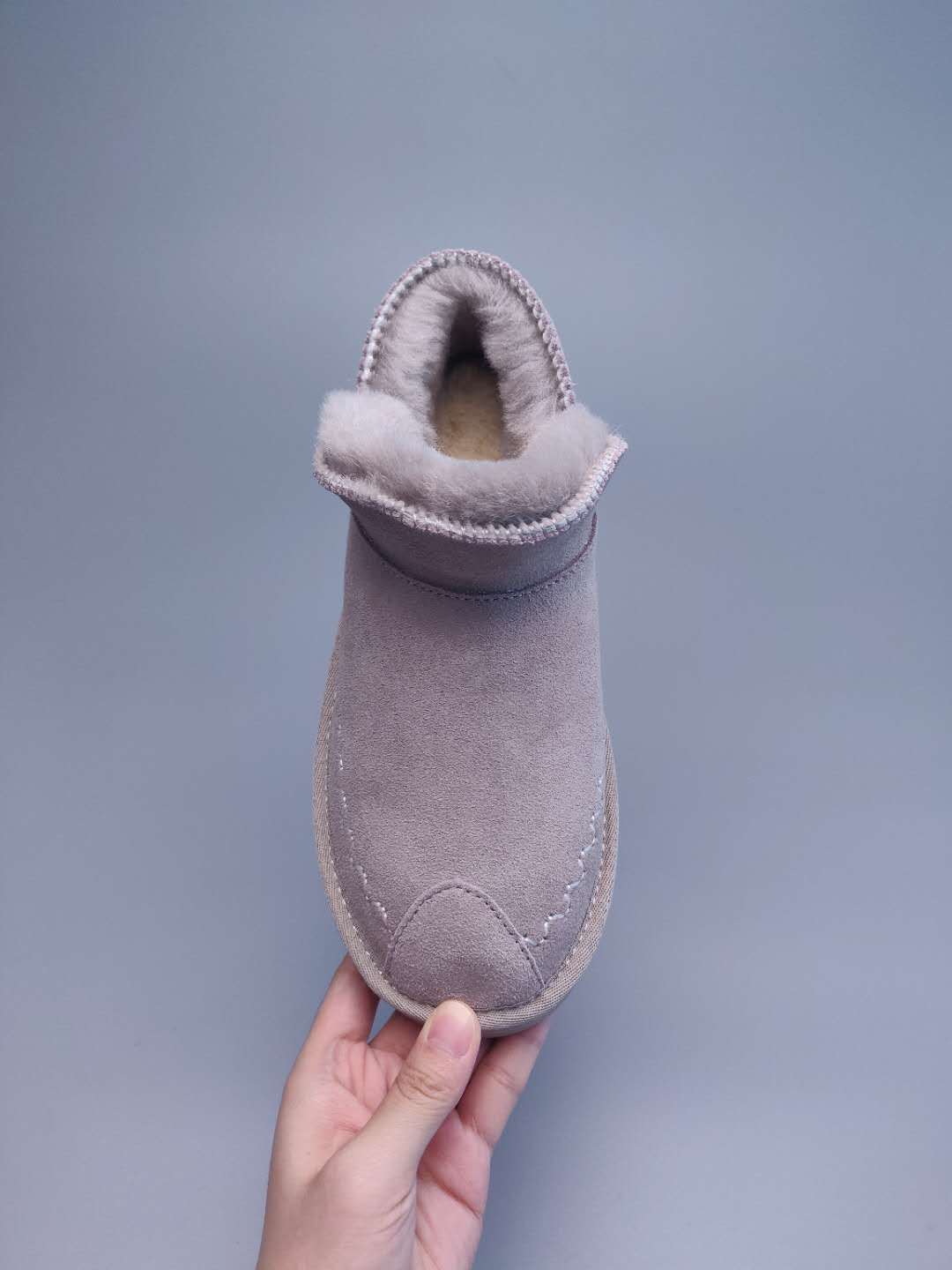 0888 Ankle Boots – Purple