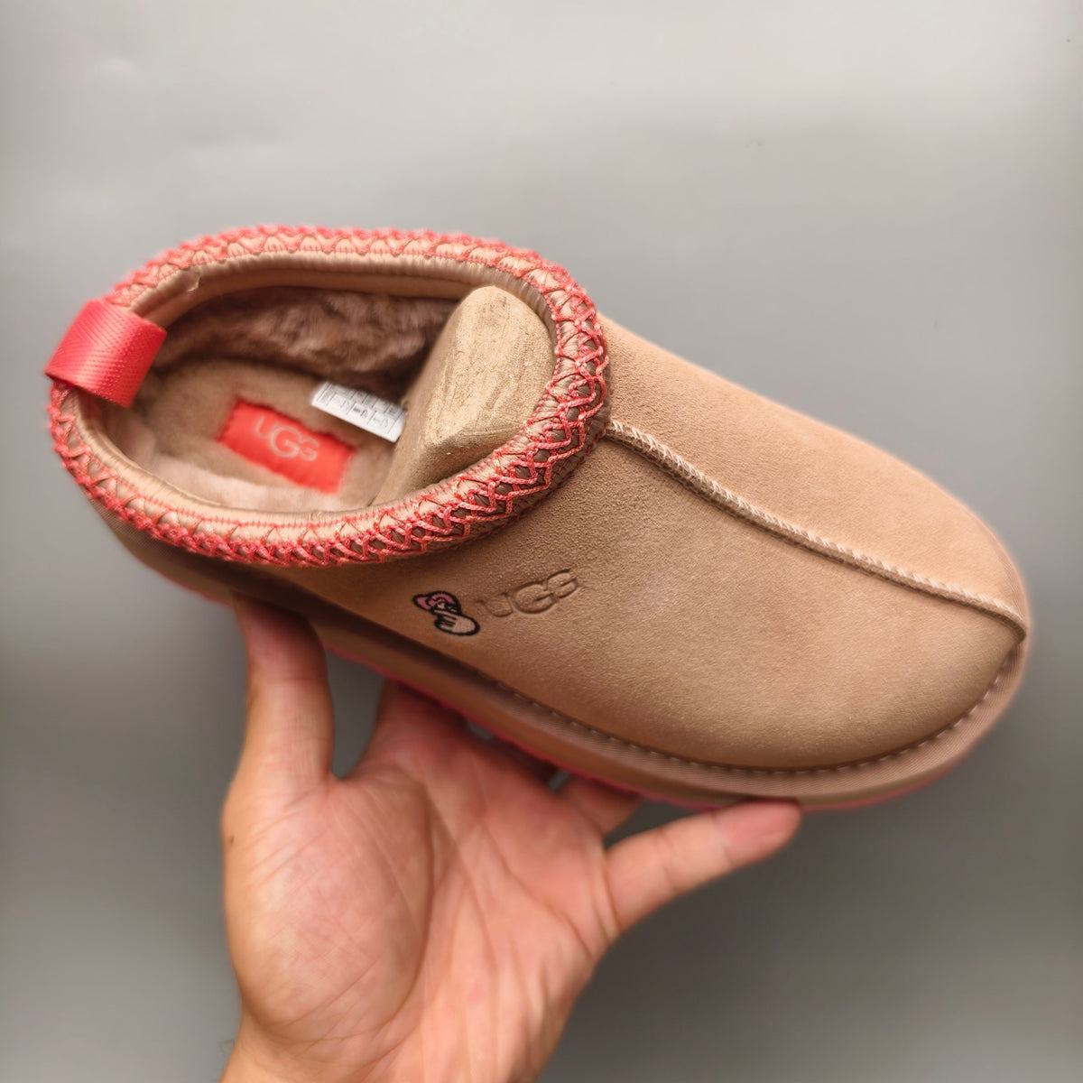 2553 / 2130 Boho-Inspired Platform Casual Shoes – Pink