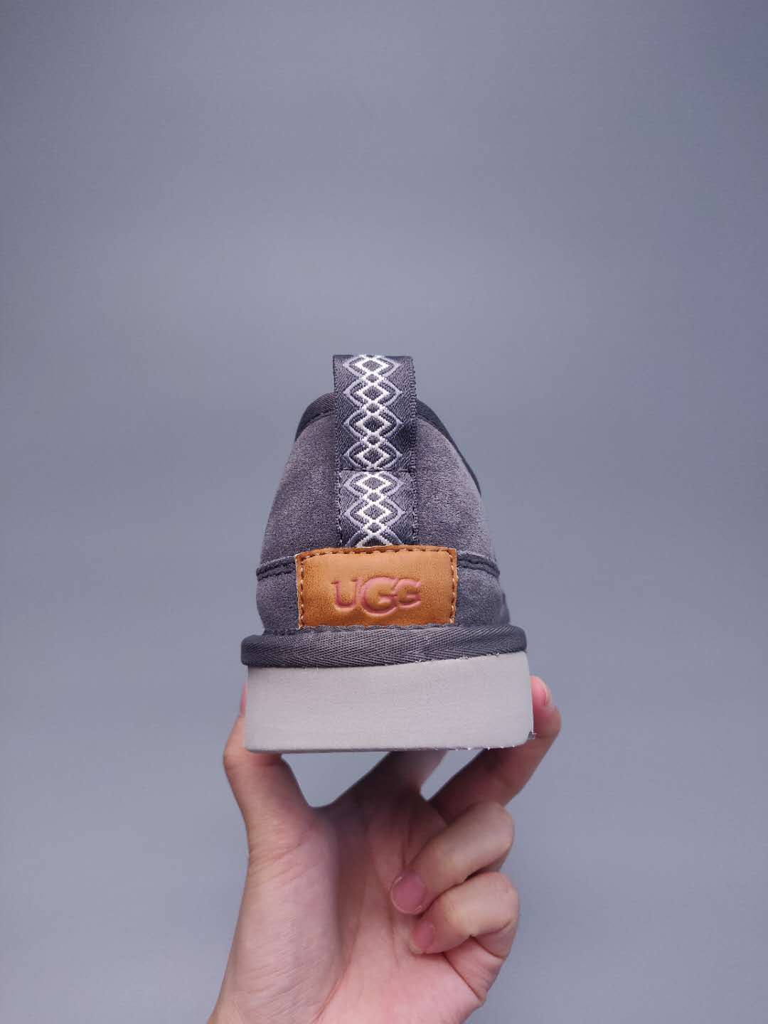 3455 Men's Slip-On Low-Top Shoes – Gray