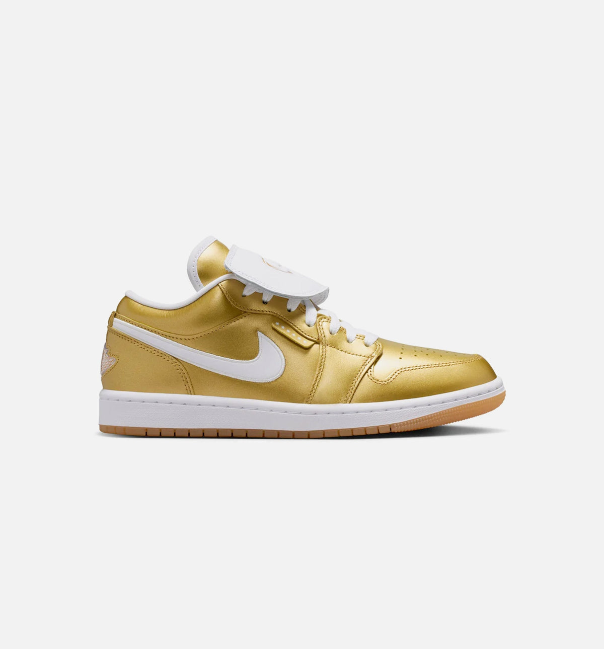 Air Jordan 1 Low “Gold / White / Gum Yellow” Women's Lifestyle Shoes