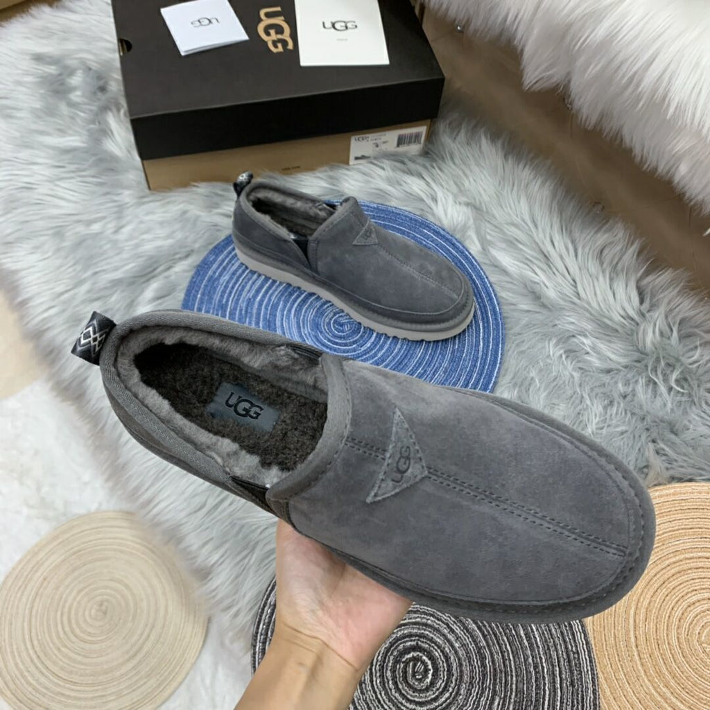 3455 Men's Slip-On Low-Top Shoes – Gray