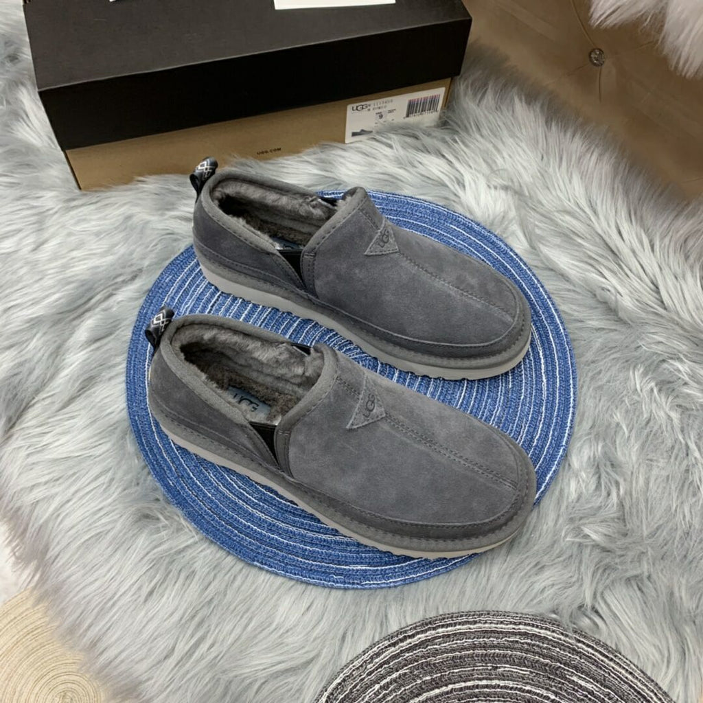 3455 Men's Slip-On Low-Top Shoes – Gray