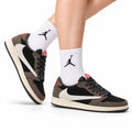Nike Low-Top Sneakers Black Brown Beige Unisex Style 43
