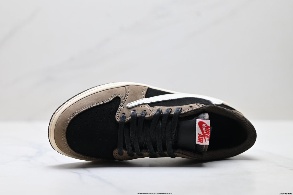 Nike Low-Top Sneakers Black Brown Beige Unisex Style 43