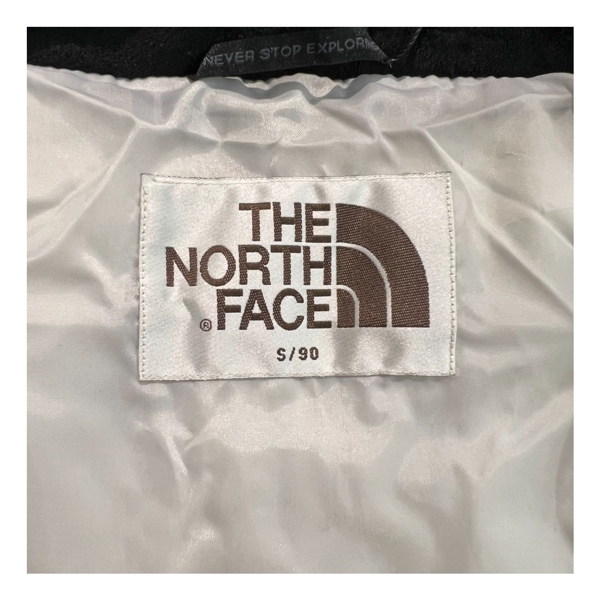 The North Face Color-Block Hooded Long Puffer Coat | Grey | Down Insulated