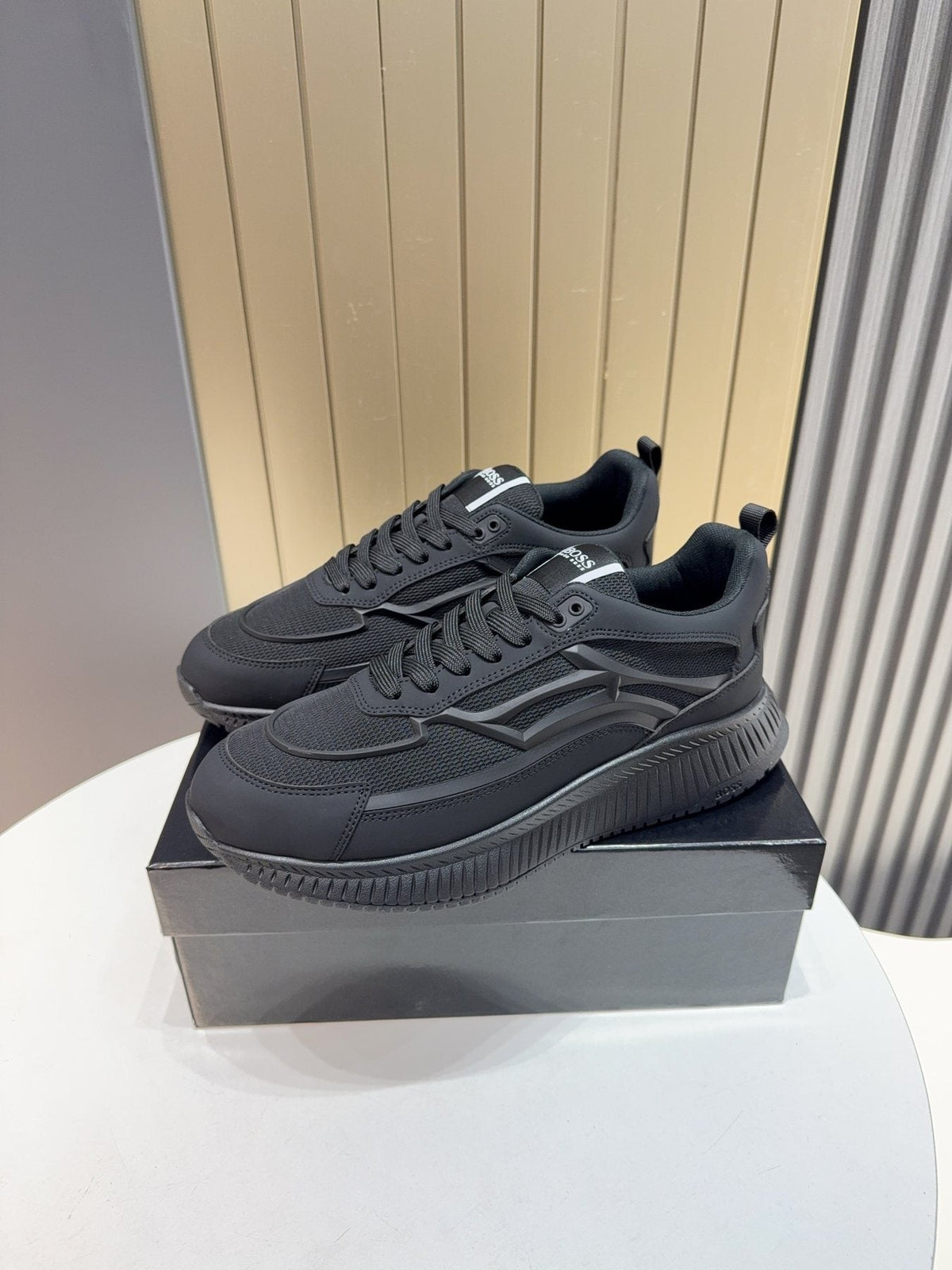 BOSS Black Low-Top Sneakers