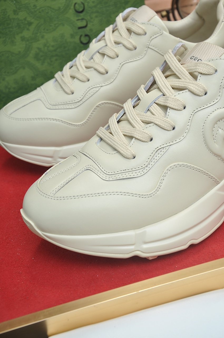 Gucci Off-White Chunky Sole Sneakers