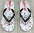 Prada Printed Thong Flip-Flops