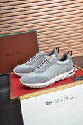 Loro Piana Paneled Lace-Up Sneakers