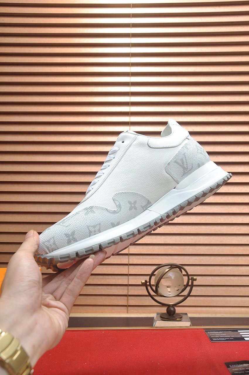 Louis Vuitton Monogram Panel Low-Top Sneakers - Rubber Outsole