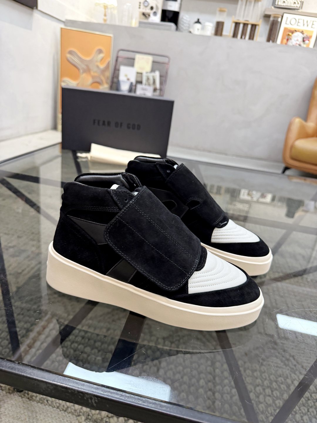 Fear of God Strap High-Top Sneakers