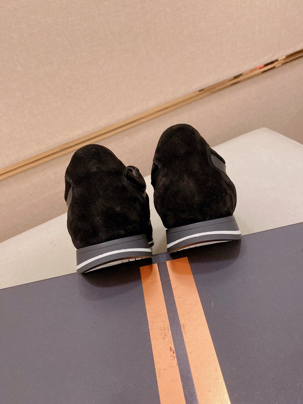 Zegna Men's Leather and Suede Low-Top Sneakers