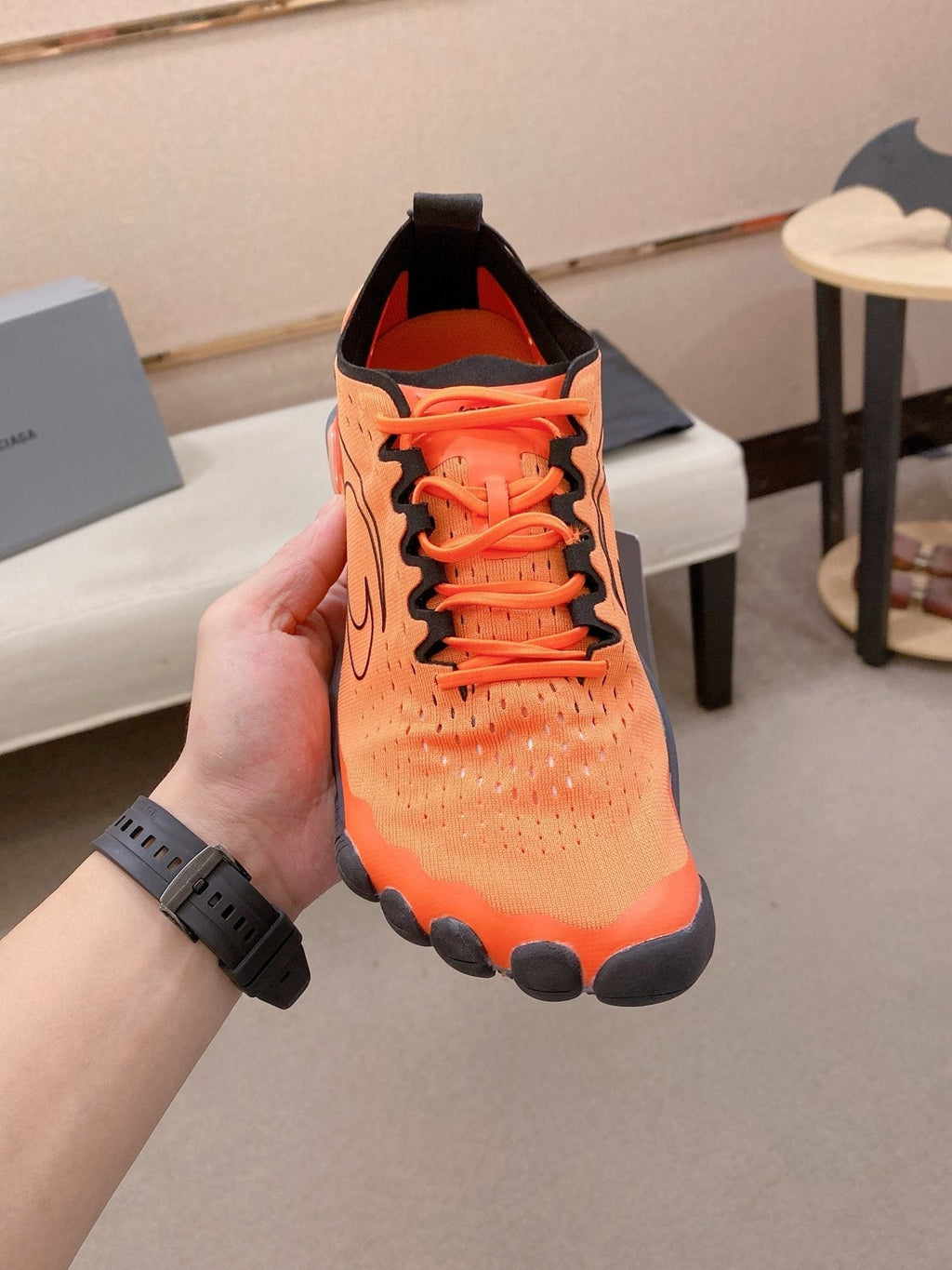 Balenciaga Anatomic Runner Five-Toe Sneakers